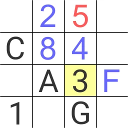 أيقونة 16x16 Giant Classic Sudoku